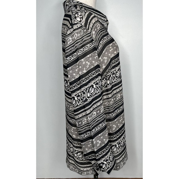 Vintage Perceptions by Irene B Blouse Button Up Tunic Top Size 14 - Picture 2 of 10